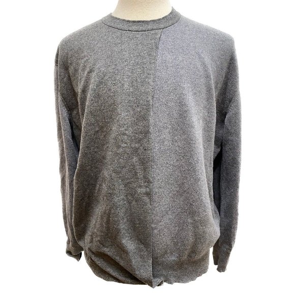 100% Auth Ermenegildo Zegna Couture Cashmere-Blend Layered Sweater Size L 52EU - Picture 2 of 10